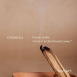 Karungali Silver Capped Mala - 54 Beads