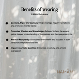 6 Mukhi Rudraksha | Certified, Nepal Origin