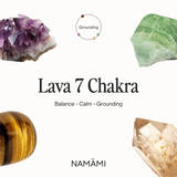 Lava 7 Chakra Bracelet | Balance, Calm, and Grounding