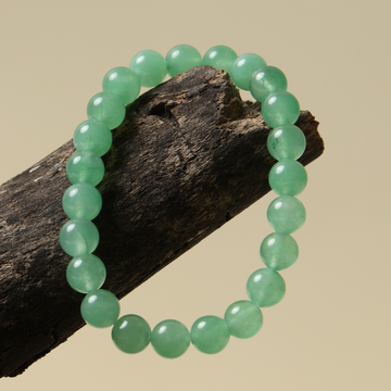 Green Aventurine Bracelet | Luck (Govt. Lab Certified)