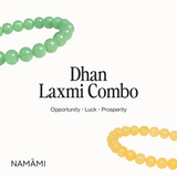 Dhan Lakshmi Combo - Citrine + Green Aventurine