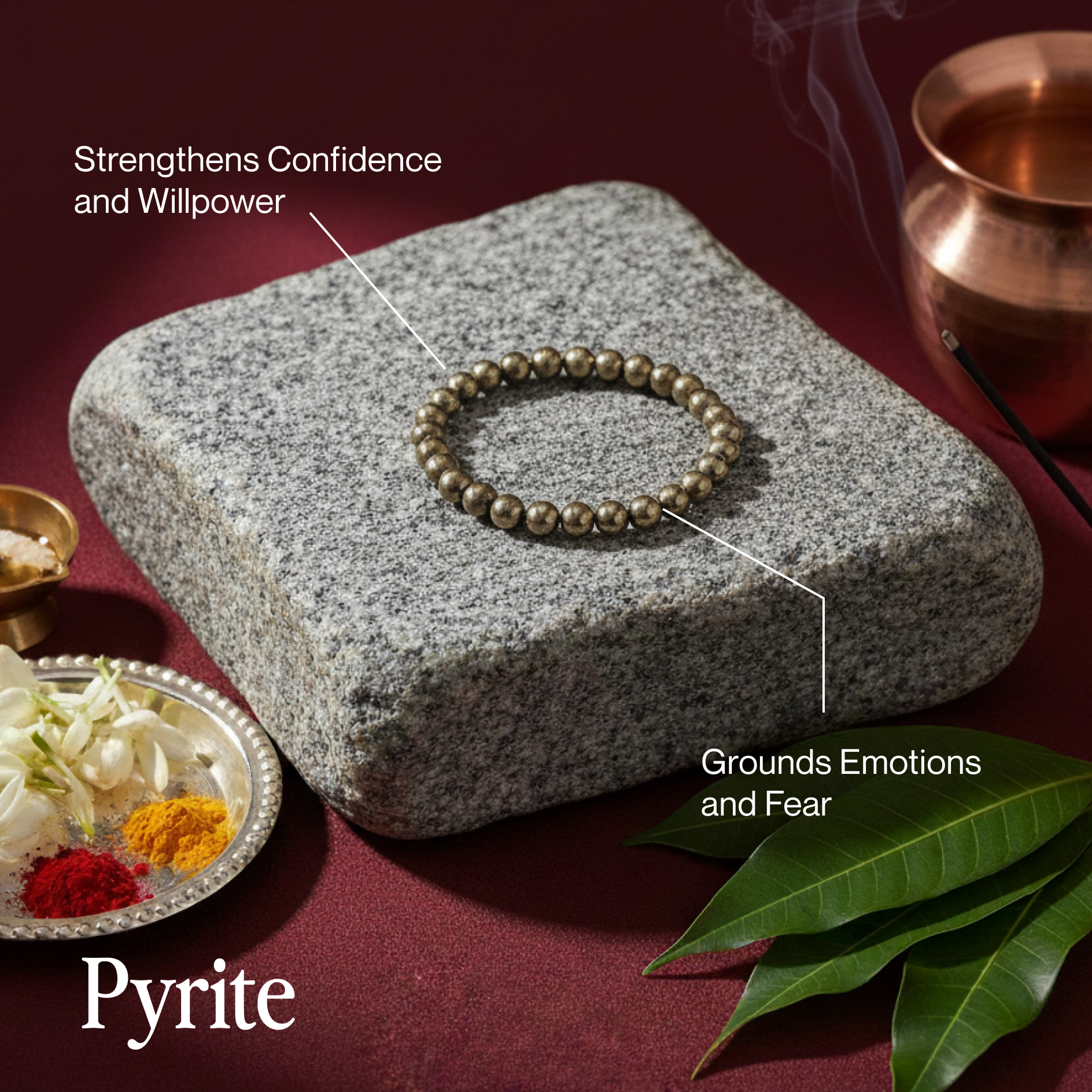 Nazar Lab Nazar Na Lage Combo - Pyrite + Black Tourmaline (Govt. Lab Certified ...