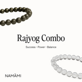 Rajyog Combo - Clear Quartz + Pyrite