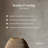 5 Mukhi Rudraksha Bracelet | 12mm