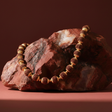 Gold plated Rudraksha Mala