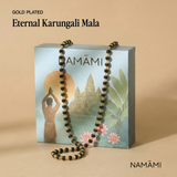 Karungali Mala Gold Cap Necklace