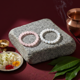 Love Magnet Combo - Rose Quartz + Moonstone