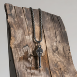 Hanuman Ji Gada Pendant with Chain