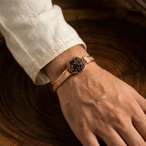 Authentic 5 Mukhi Rudraksha Copper Bracelet