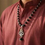 OM Shiva Trishool Karungali Mala
