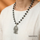 Silver Capped Lord Murugan Pendant