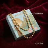 Gold Plated Tulsi Mala
