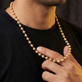 Gold Plated Tulsi Mala